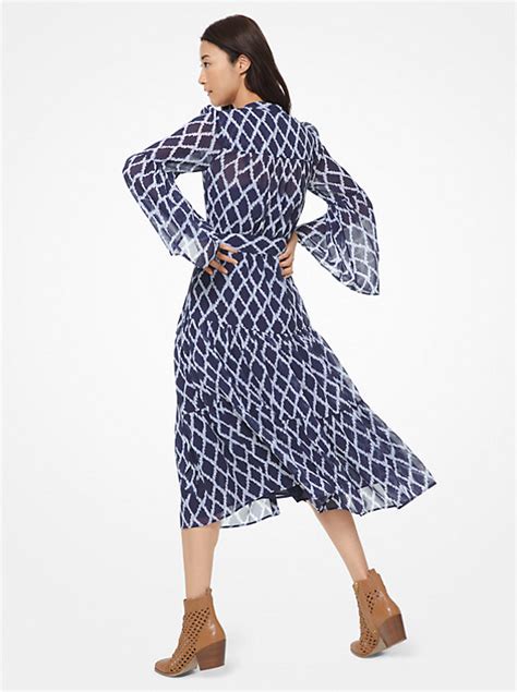 michael michael kors ikat-print tiered shirtdress|Ikat.